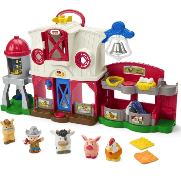 Little People Caring For Animals Farm Electronic Playset NEW - Picture 2 of 8